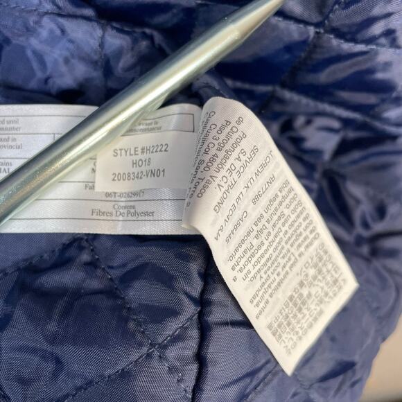 J Crew Perfect Parka Primaloft Pink Winter Snow Coat Faux Fur Hooded Womens XXL - Picture 16 of 17